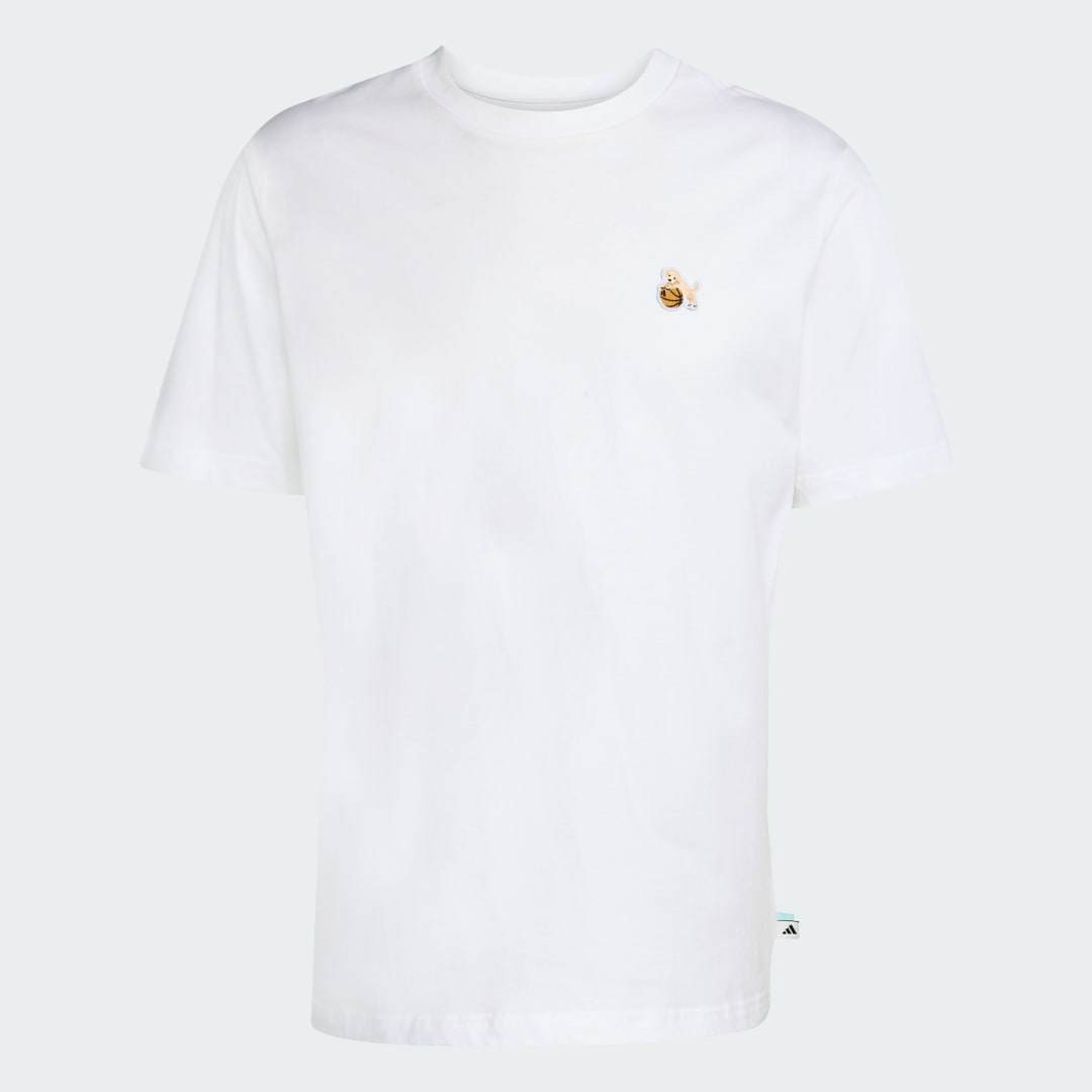 Adidas Dog Hoop Patch Graphic T-shirt