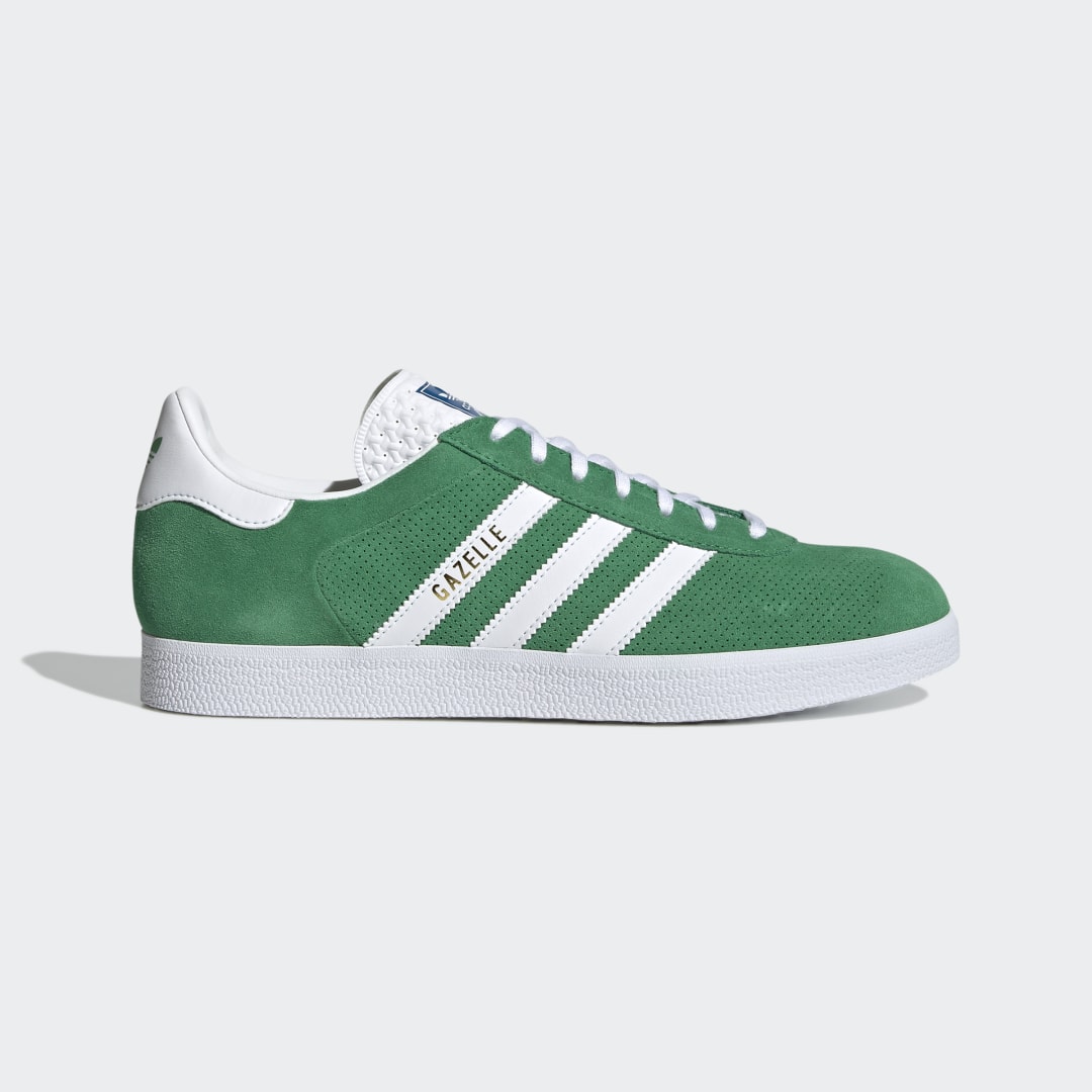 adidas Gazelle Shoes Green Mens - H02215