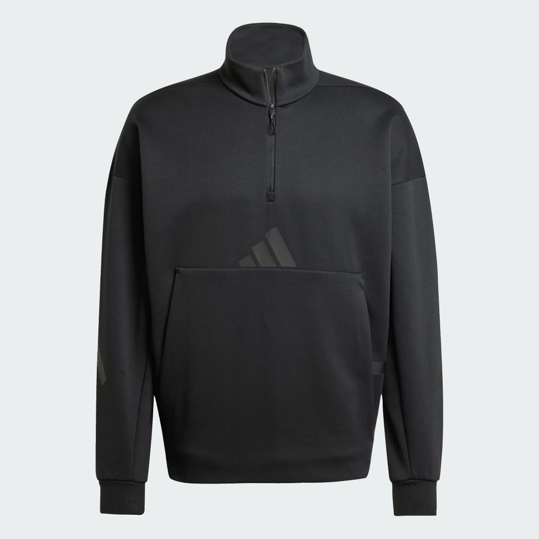 Adidas Z.N.E. Sweatshirt met Korte Rits