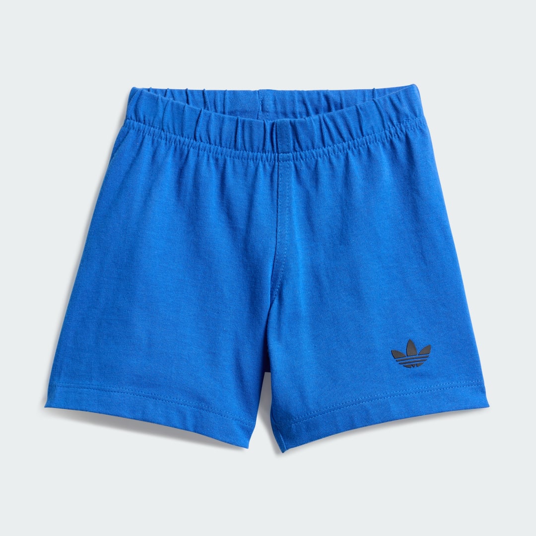 Ensemble T shirt et Short avec grand logo pour enfants - vue 4