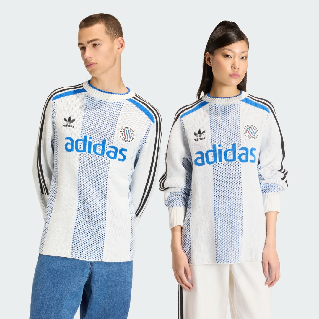 Adidas ADICOLOR BLOKECORE LICHTGEWICHT UNISEKS PULLOVER MET LANGE MOUWEN