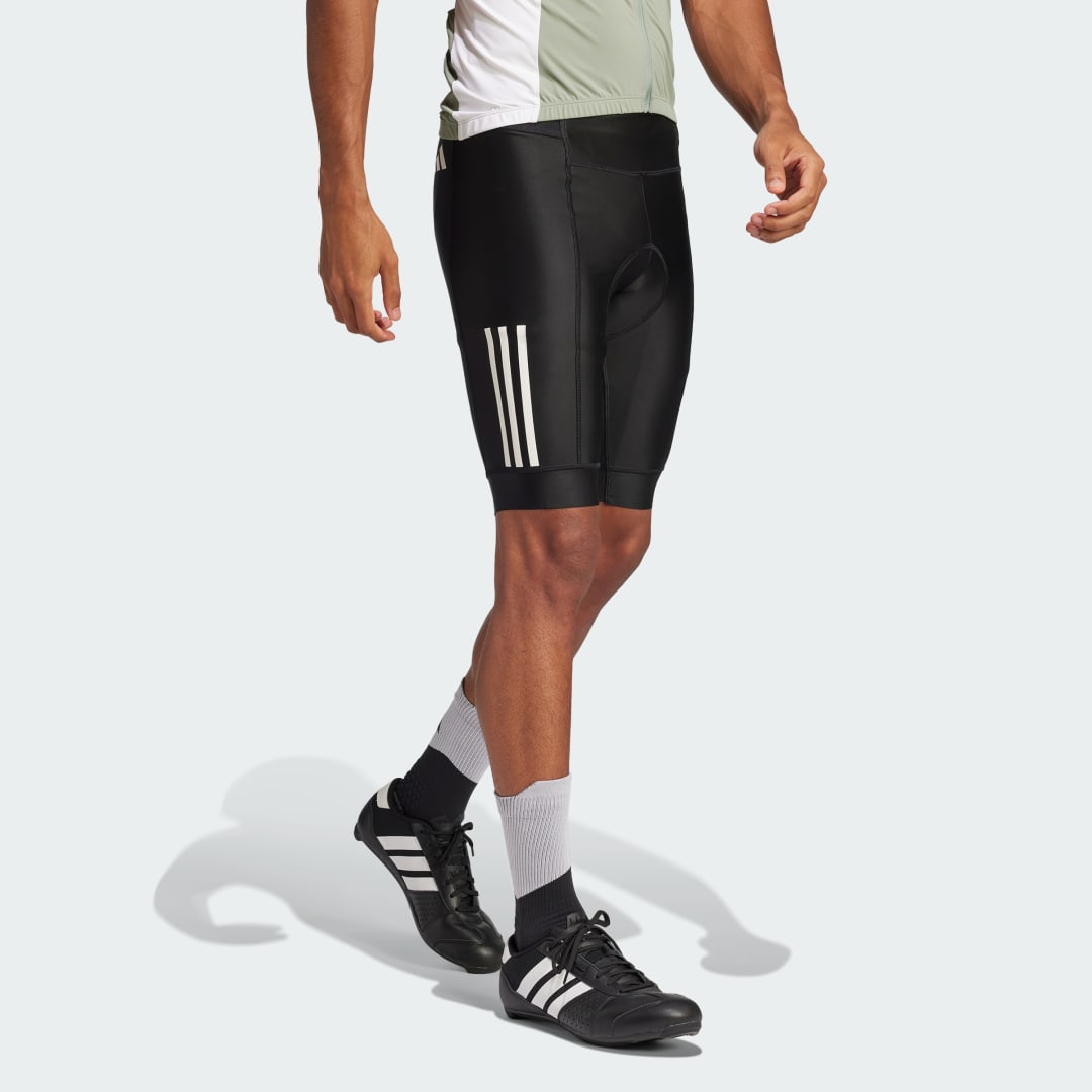 Adidas Essentials 3-Stripes Wielrenshort met Zeem