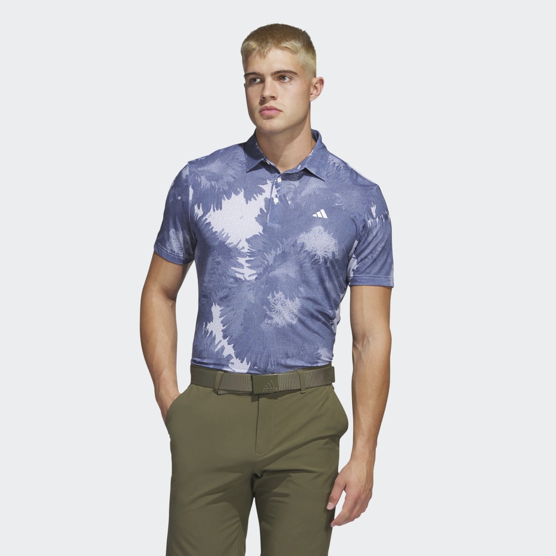 Flower Mesh Golf Poloshirt Flower Mesh Golf Poloshirt