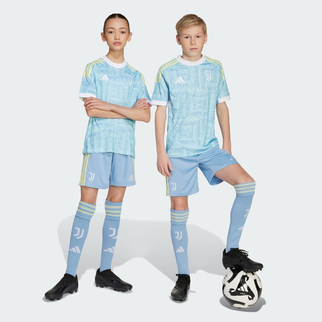 Adidas Juventus 25 26 Uitshort Kids