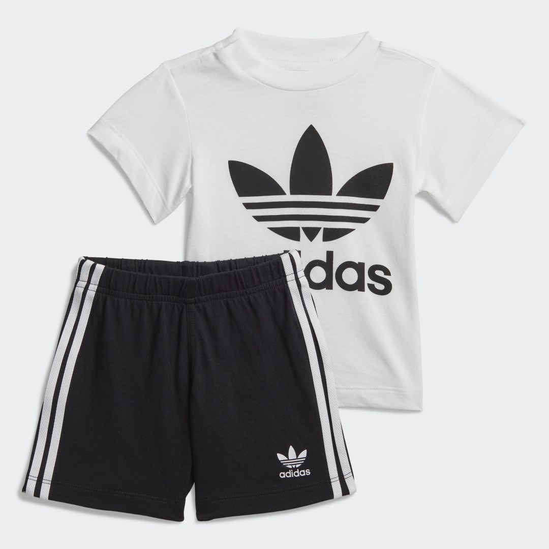 adidas Trefoil Shorts Tee Set