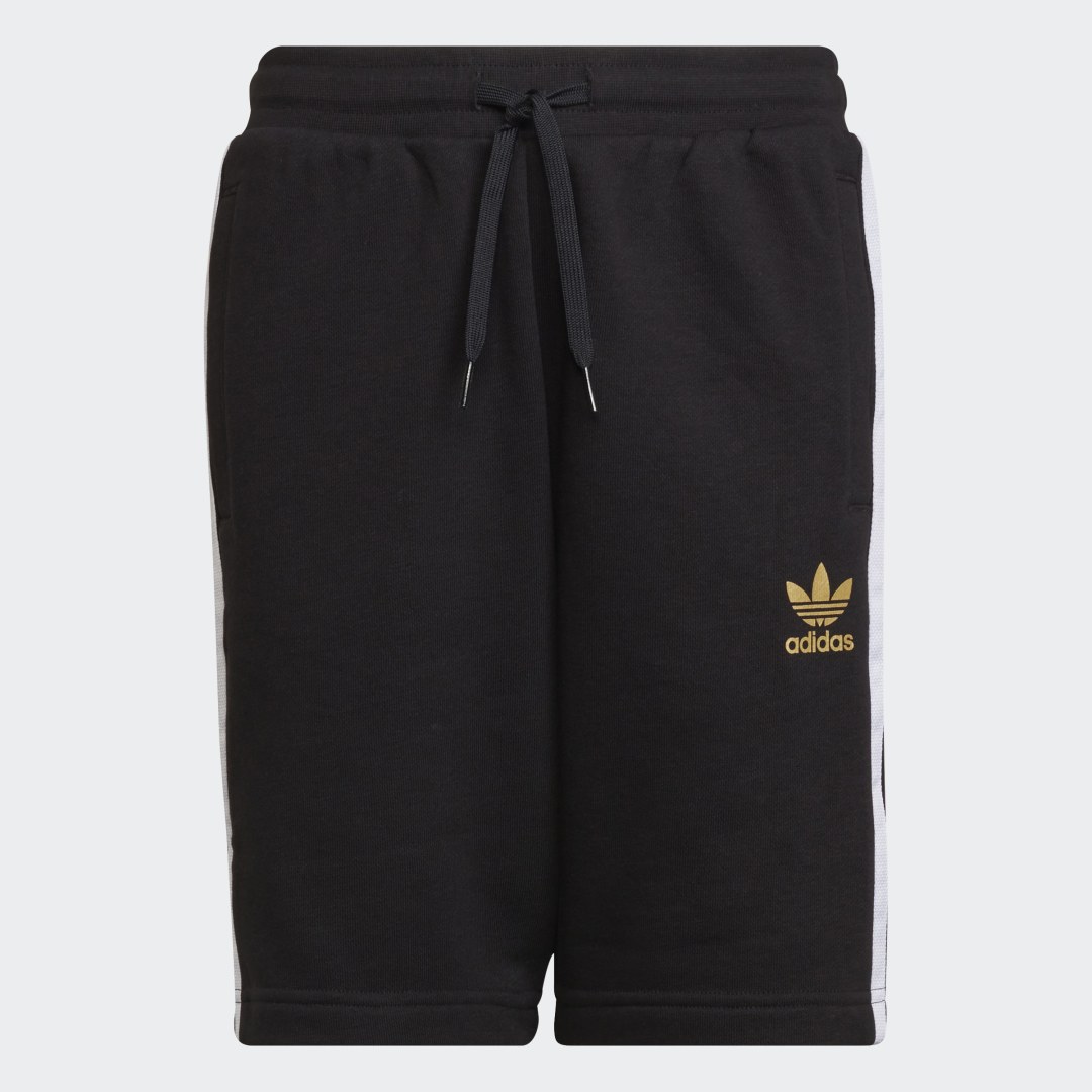 

adidas Shorts Adicolor Niño, Negro/oro gris