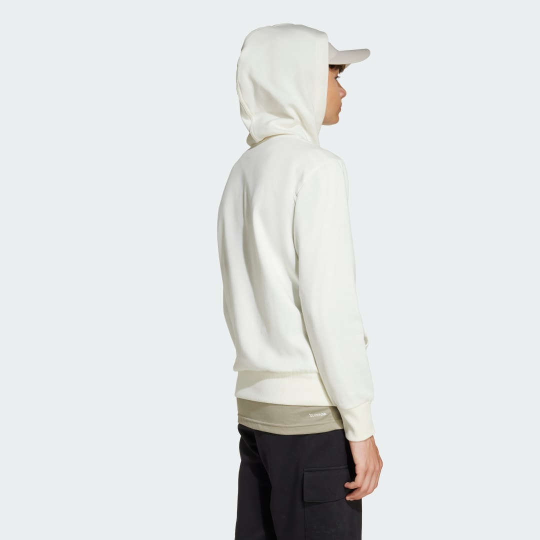 Adidas Boys Slogan Fleece Hoodie Kids