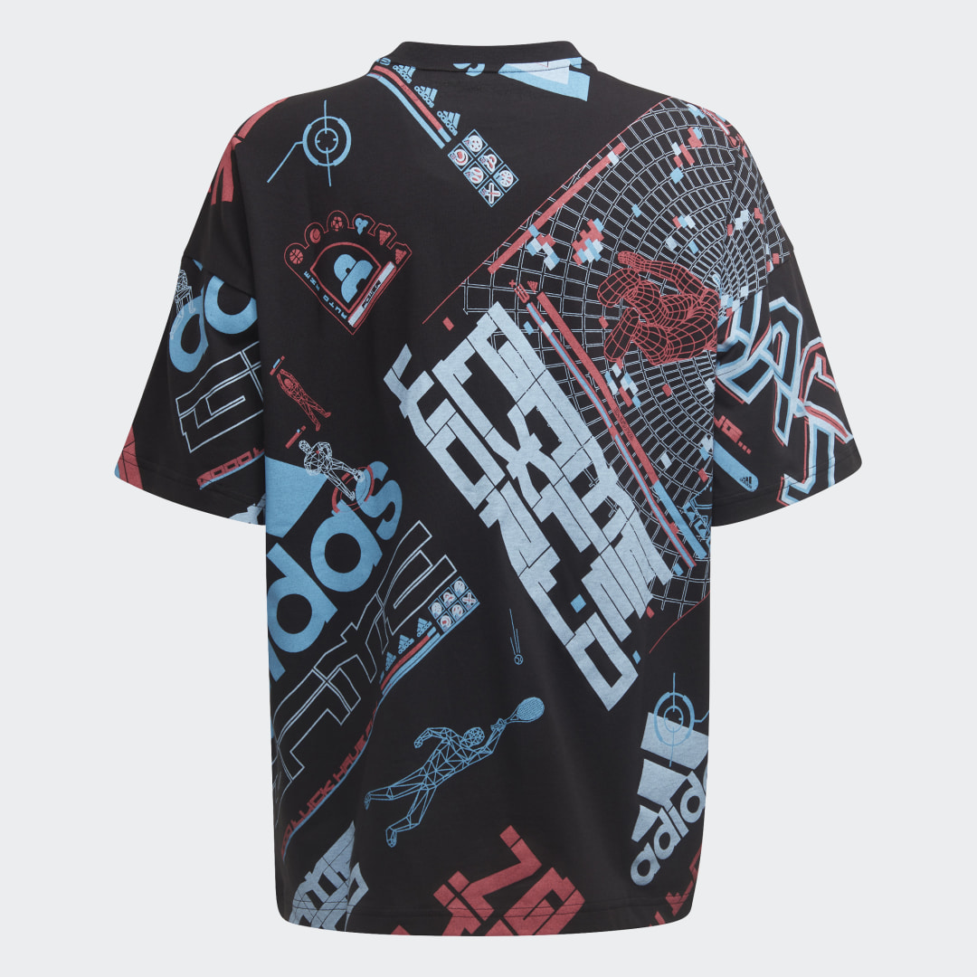 фото Футболка arkd3 allover print adidas performance