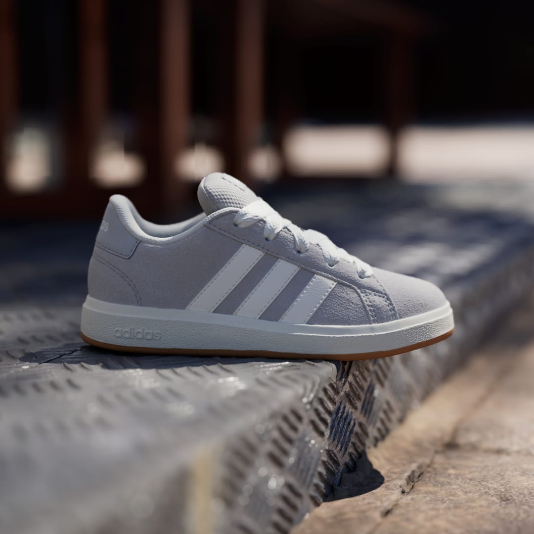 Adidas Grand court sneaker Grey Two / Off White / Gum