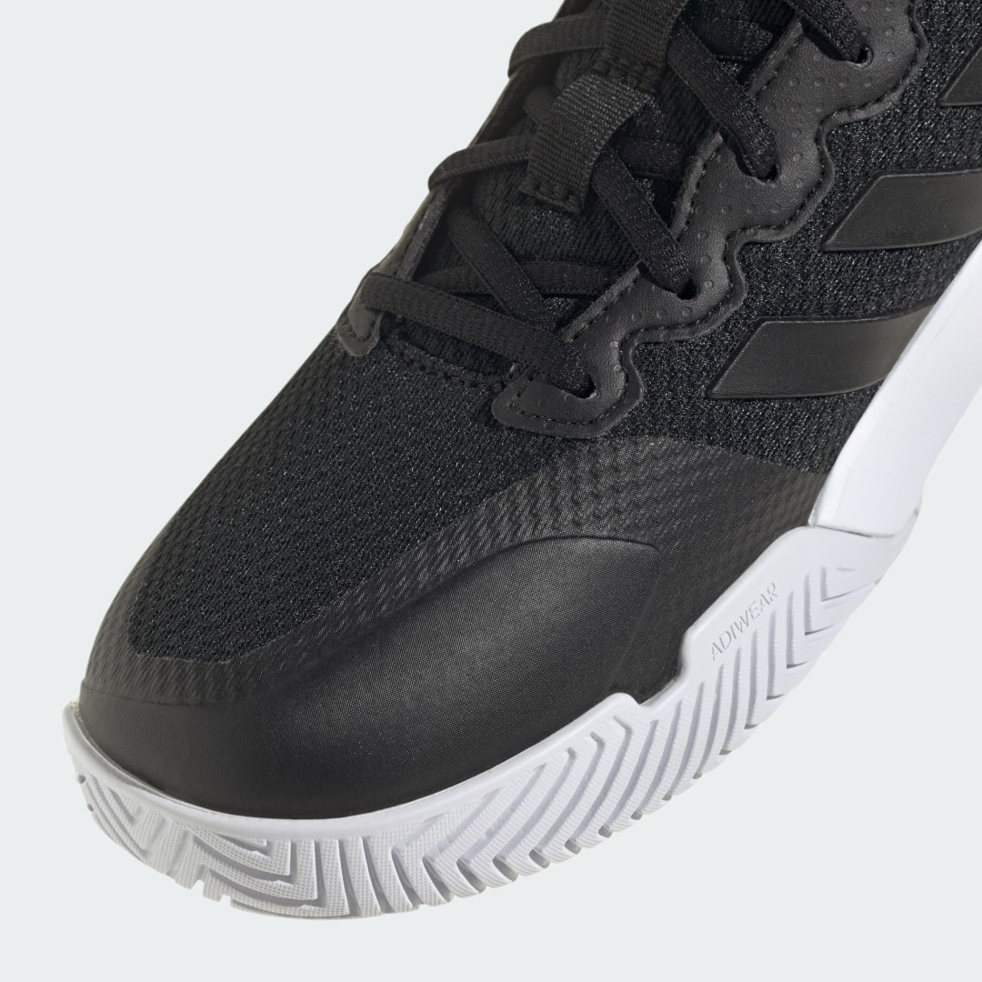 

adidas Tenis Gamecourt 2.0 Para Tenis Unisex, Negro/negro/plata gris