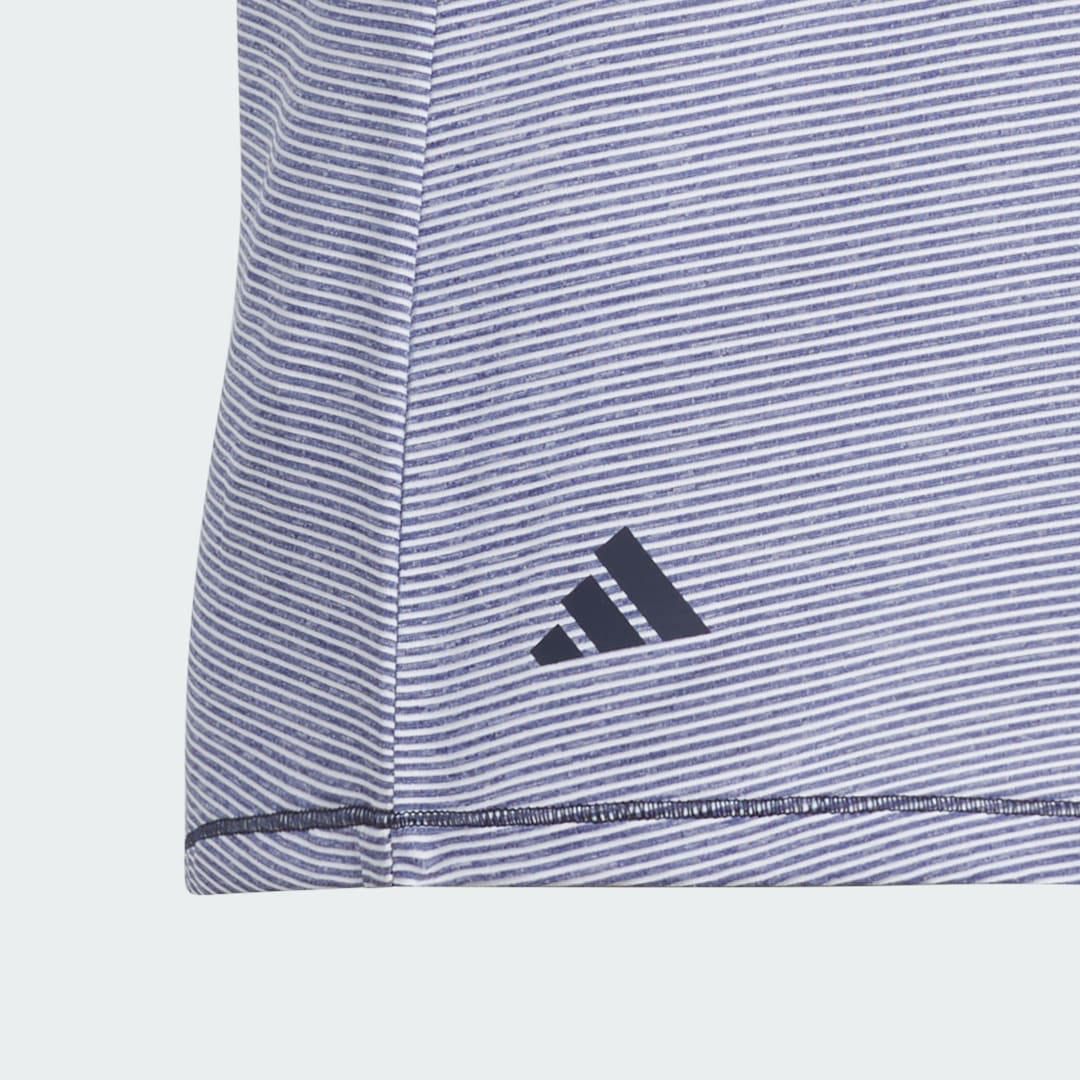 Adidas Ottoman Striped Sleeveless Polo Shirt Kids