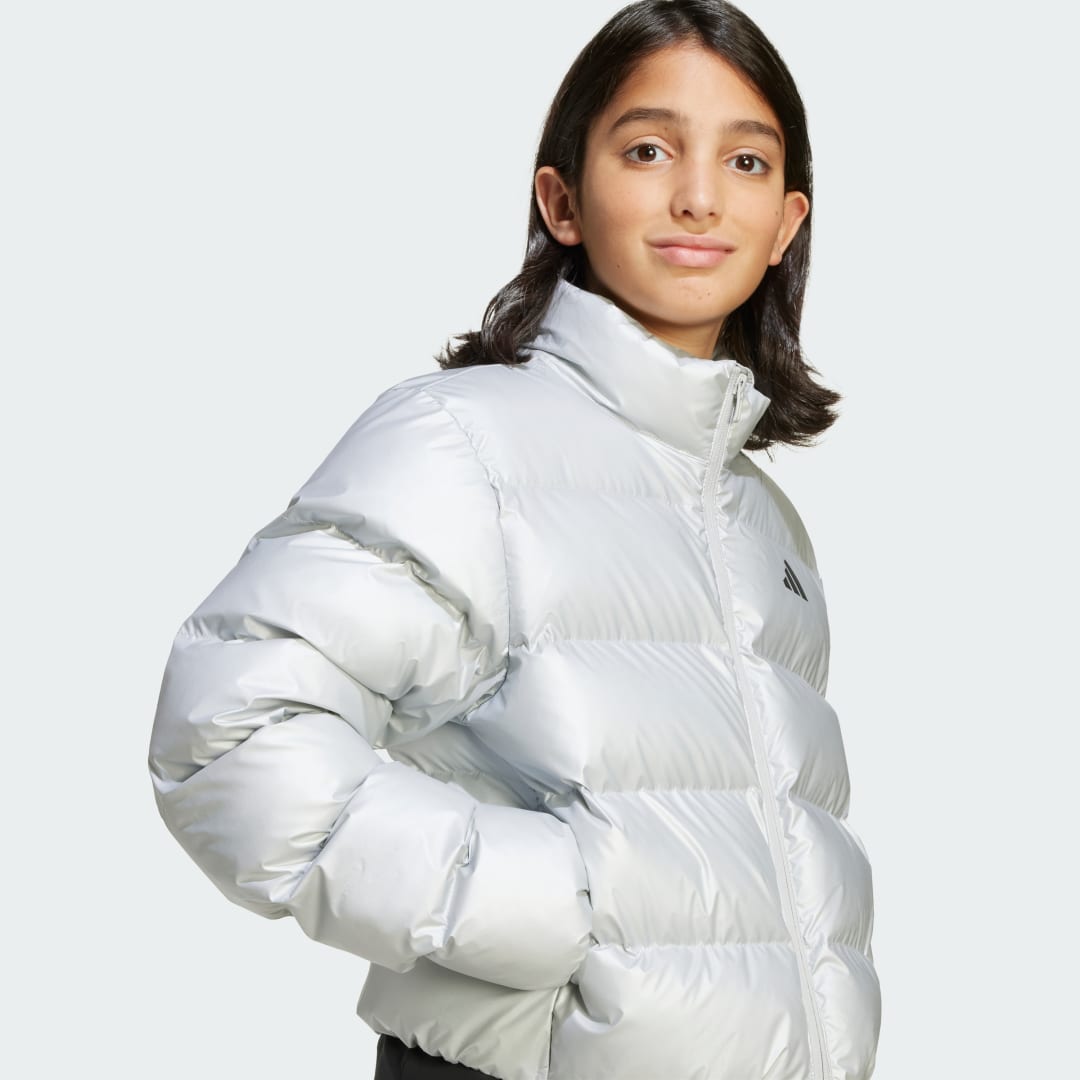 Adidas Synthetisch Glam Donsjack voor kinderen