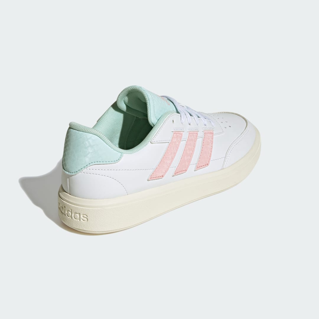 

adidas Tenis Courtblock Mujer, Blanco