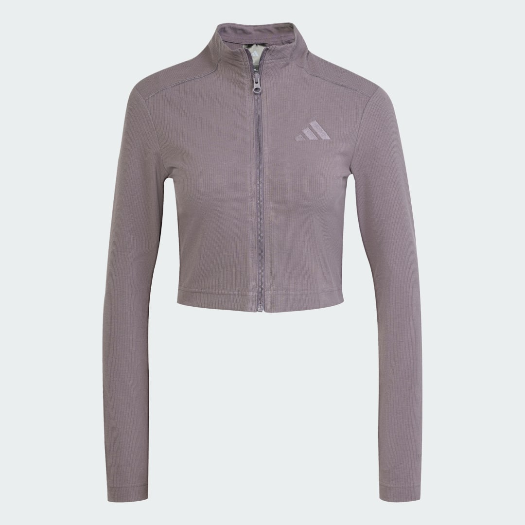 Crop top manches longues côtelé All SZN - vue 4