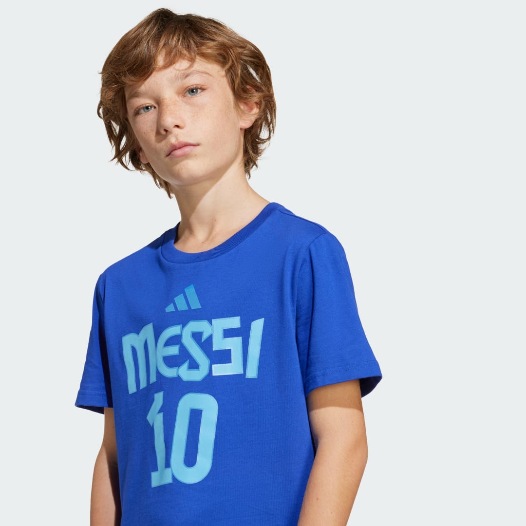 Adidas Messi Name and Number Graphic T-shirt Kids