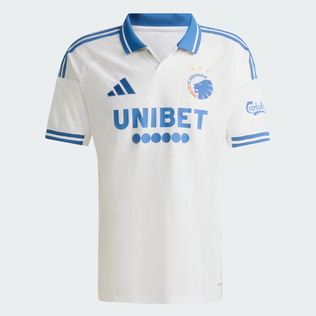 Adidas Opgenaaid F.C. Kopenhagen 25 26 Thuisshirt