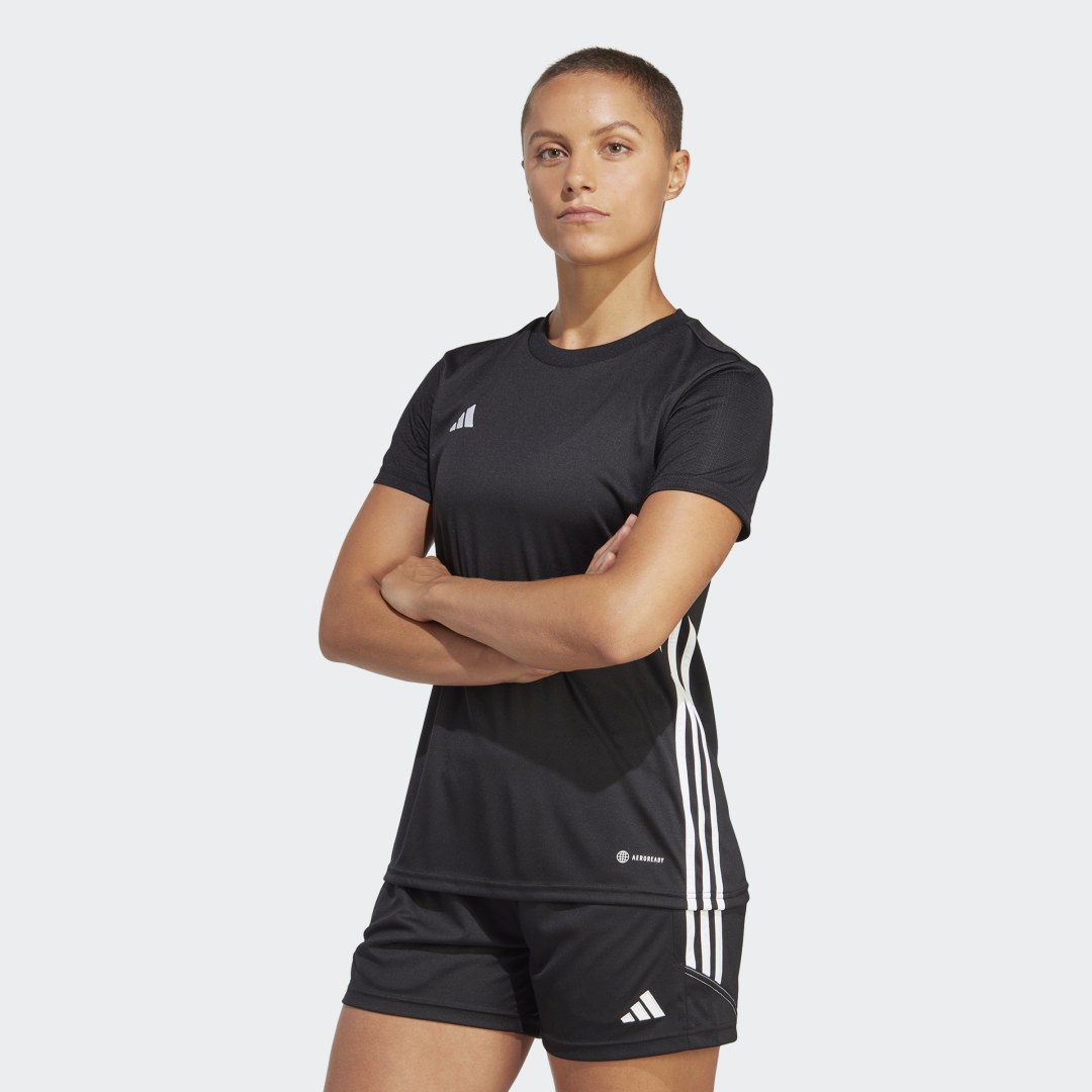 Image of adidas Tabela 23 Jersey Black S - Women Soccer Jerseys