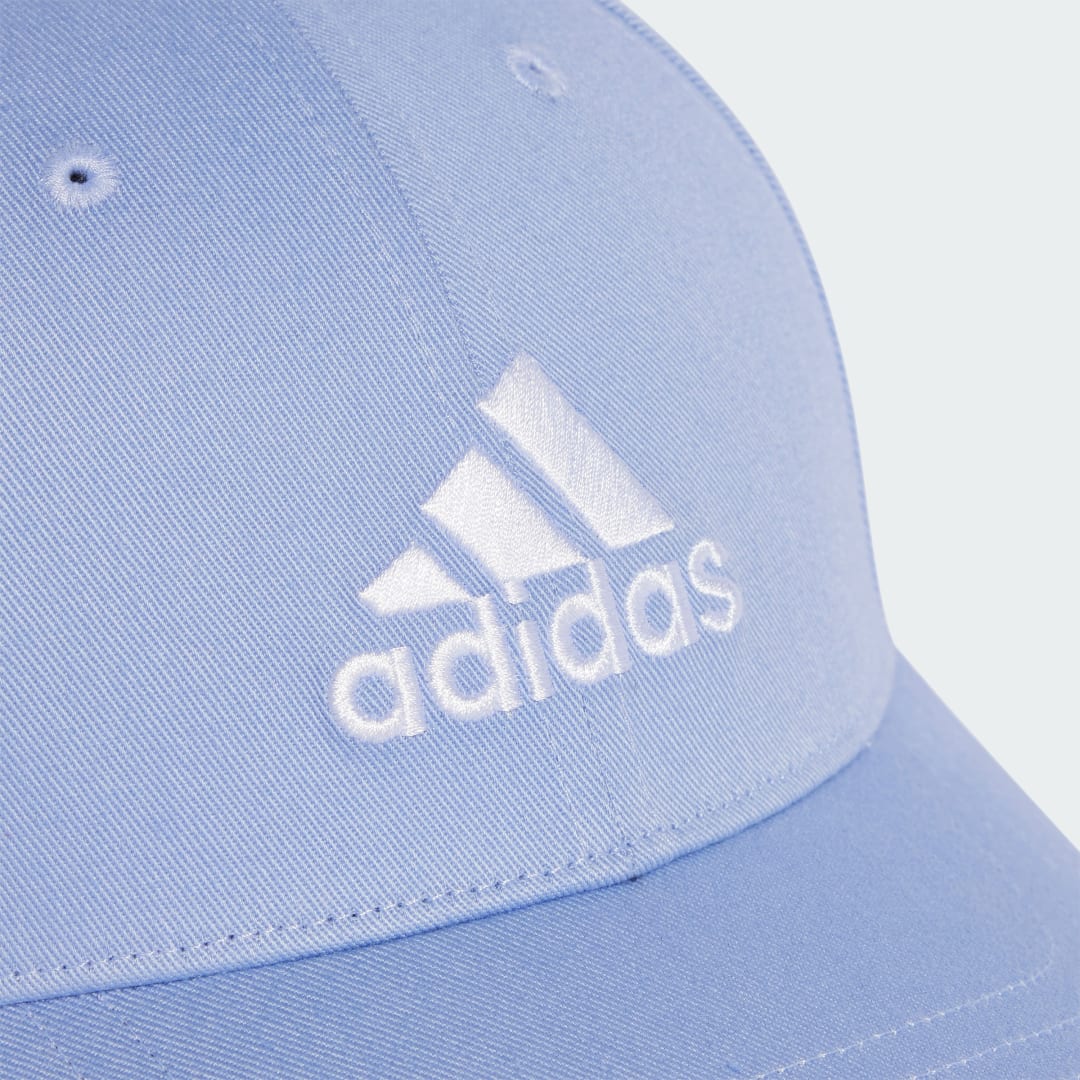 

adidas Gorra de Béisbol de Sarga de Algodón Unisex, Blanco