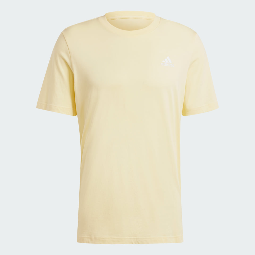 Adidas Essentials Single Jersey Geborduurd Small Logo T-shirt