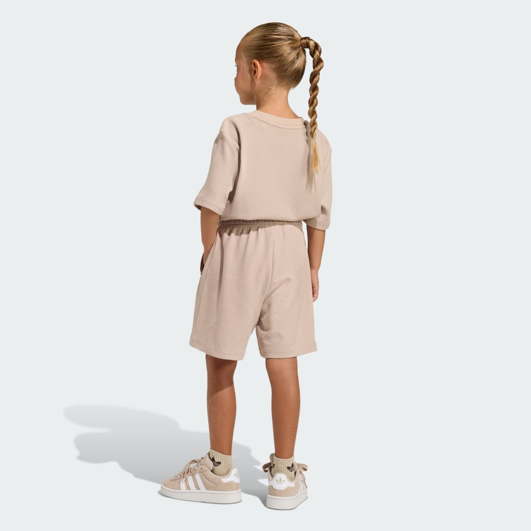 Ensemble Loose Waffle Short T Shirt - vue 4