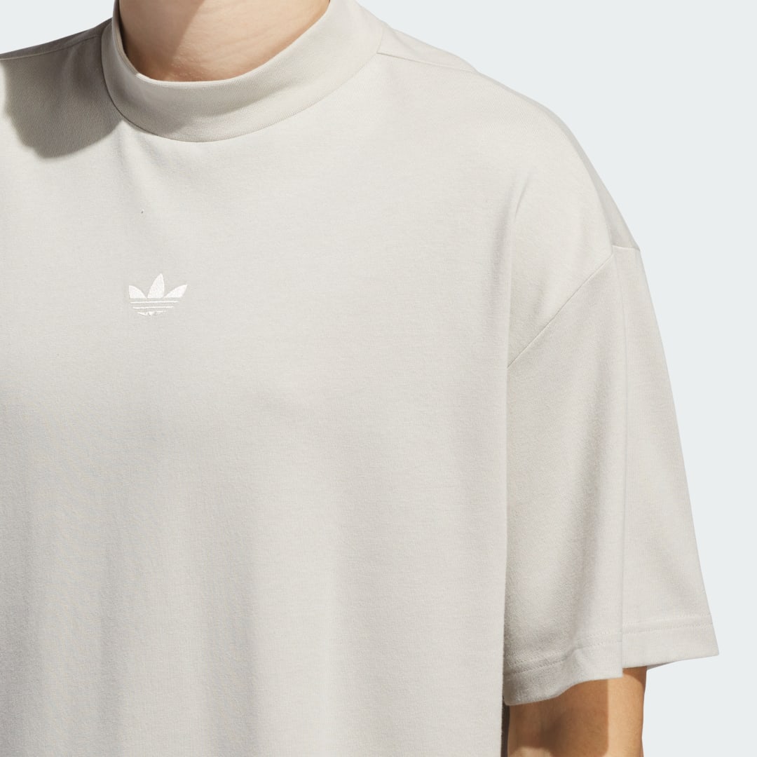 adidas Playera de Básquet (Unisex) Unisex, Putty gris