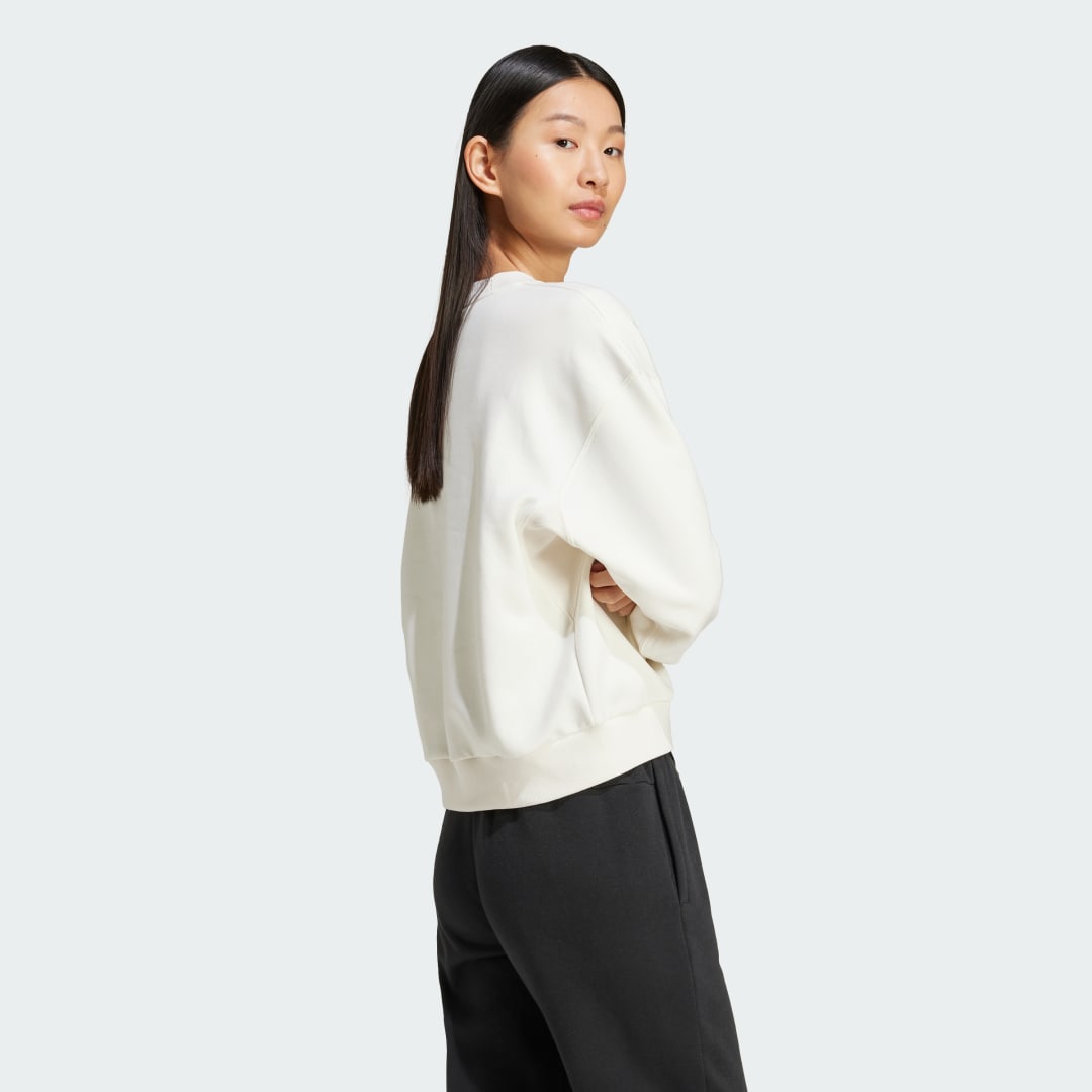 Sweat shirt adidas ALL SZN Fleece Loose Sweatshirt EU - vue 6