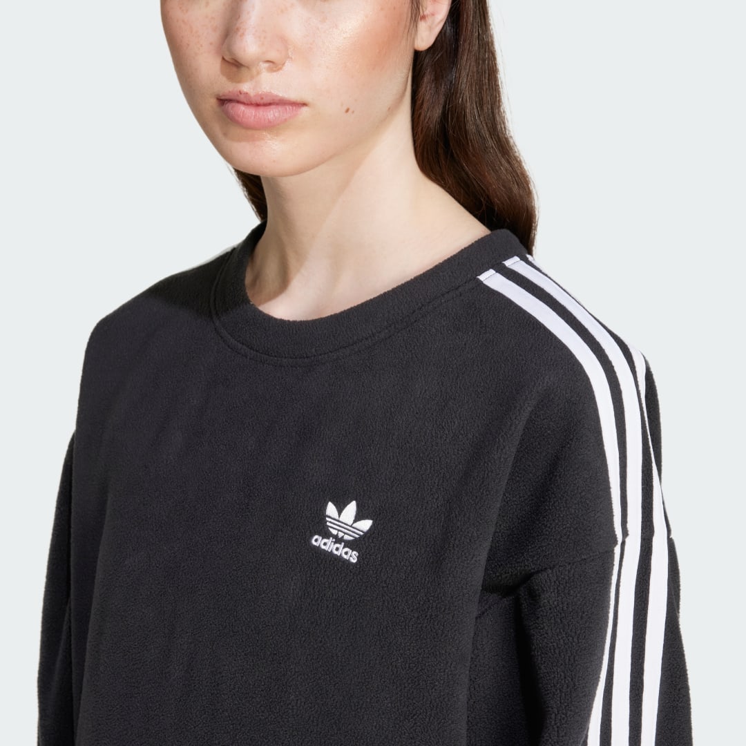 Adidas Polar Fleece Crew Loose Sweatshirt