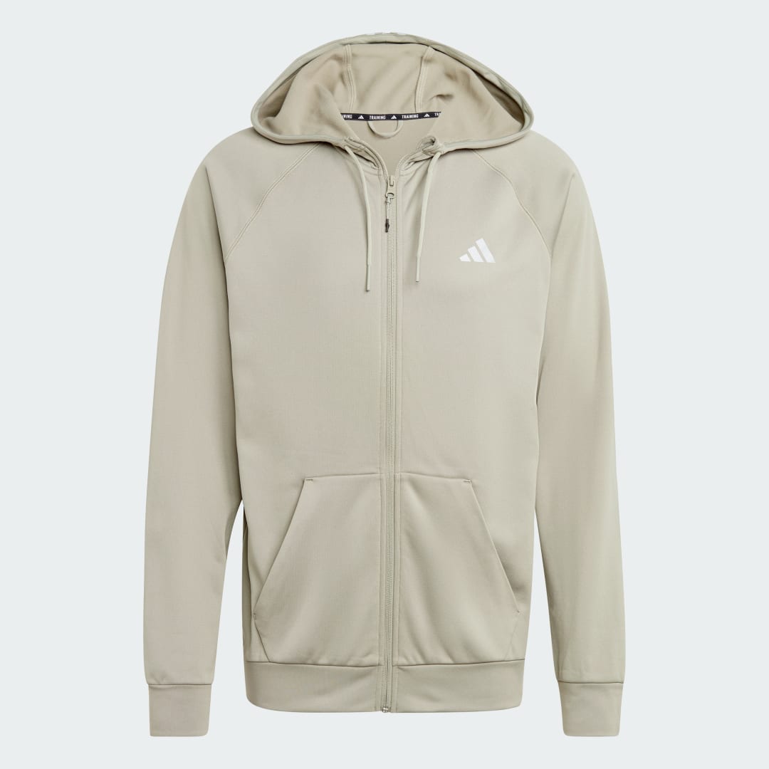 Adidas Game and Go Training Big Logo 3-Stripes Ritshoodie