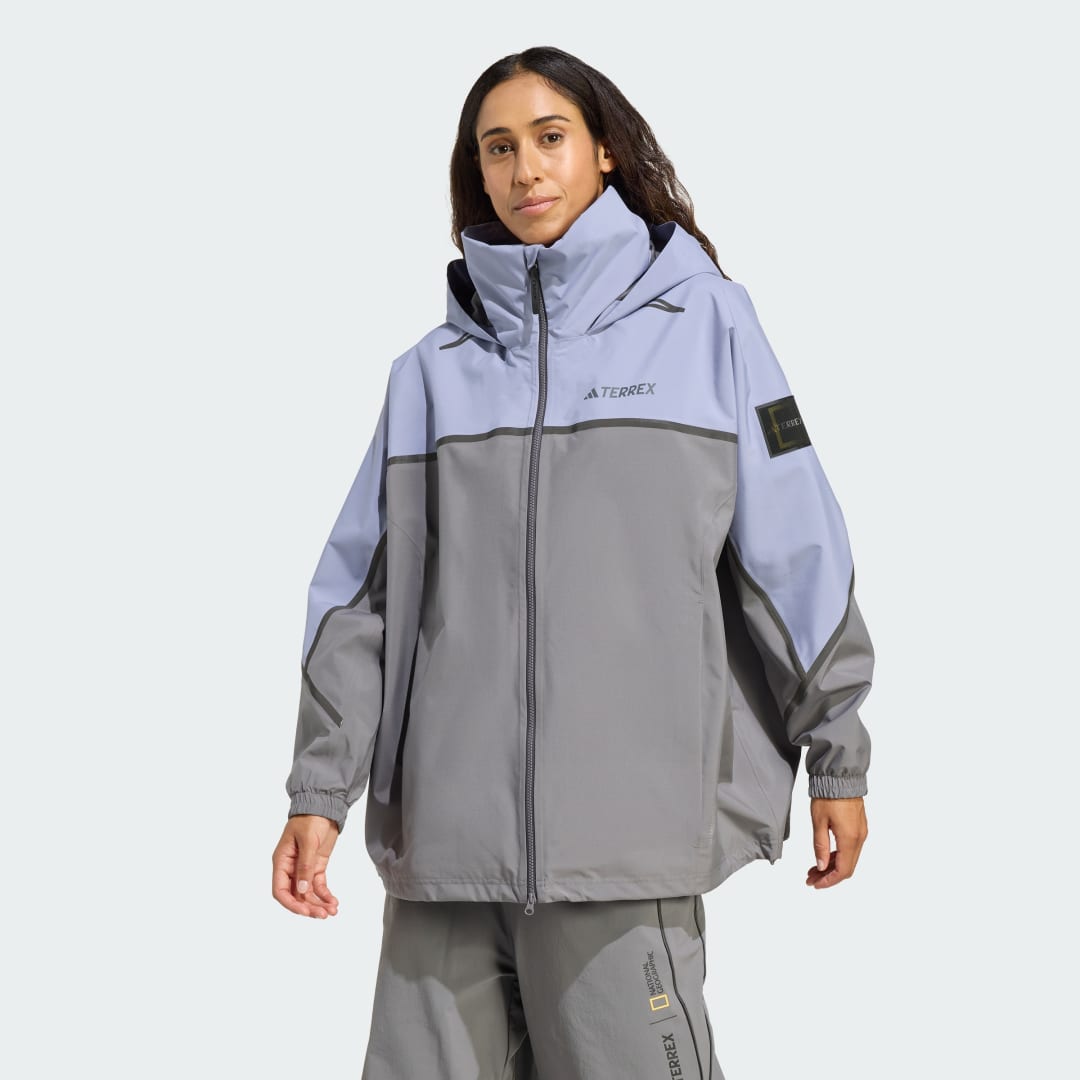 Adidas Nat Geo CLIMAPROOF Regenjack