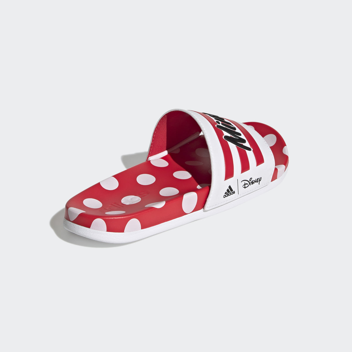 Adidas Adilette Comfort Minnie Mouse Slides. 11