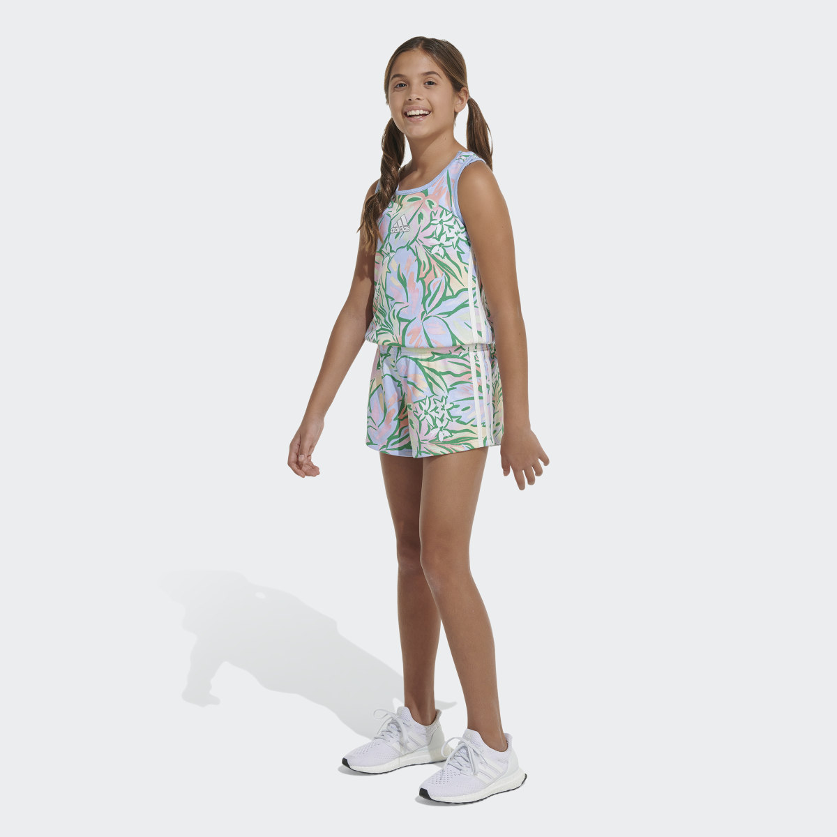 Adidas Allover Print Tank Top Romper. 5