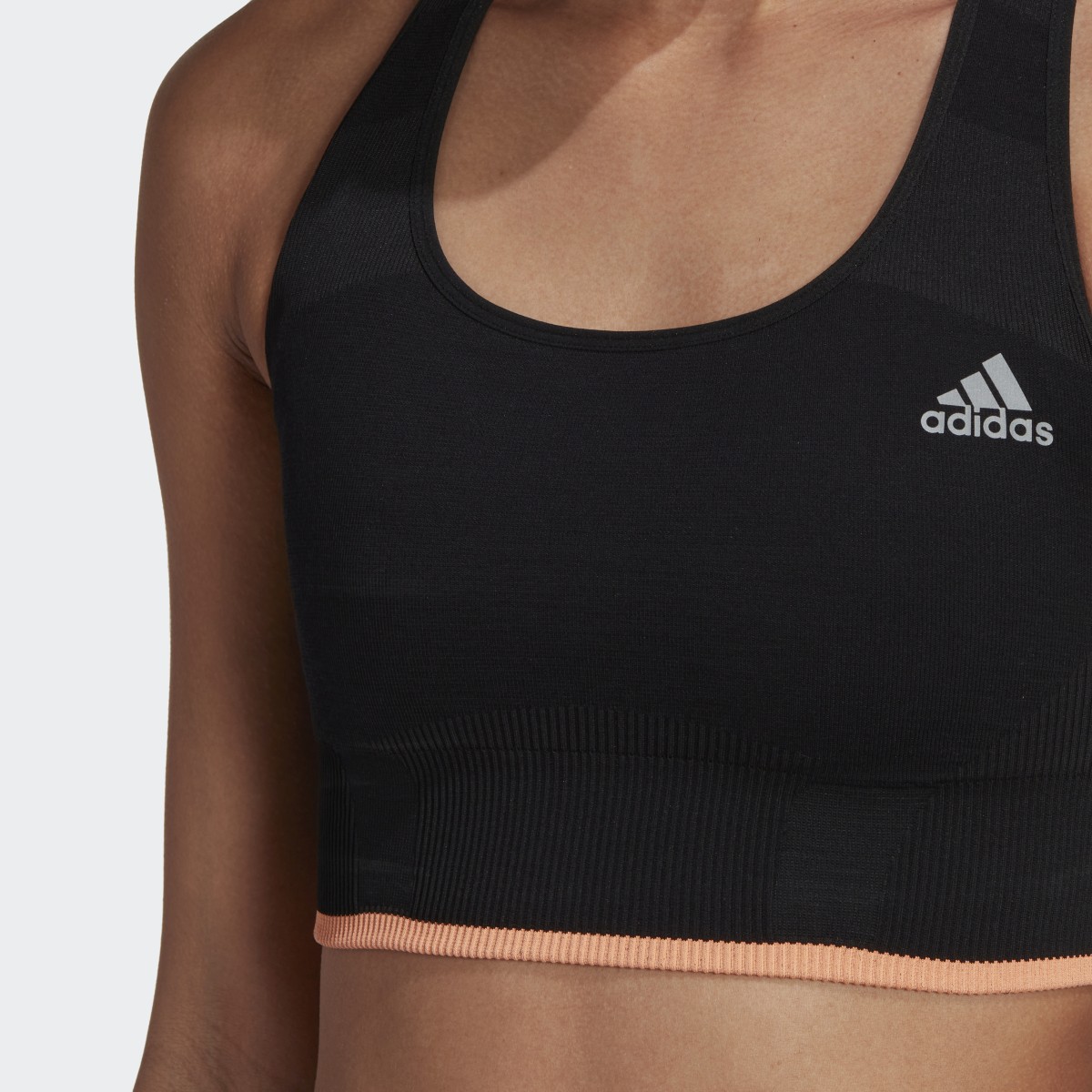 Adidas Running Medium-Support Seamless Merino Wool Bra. 7