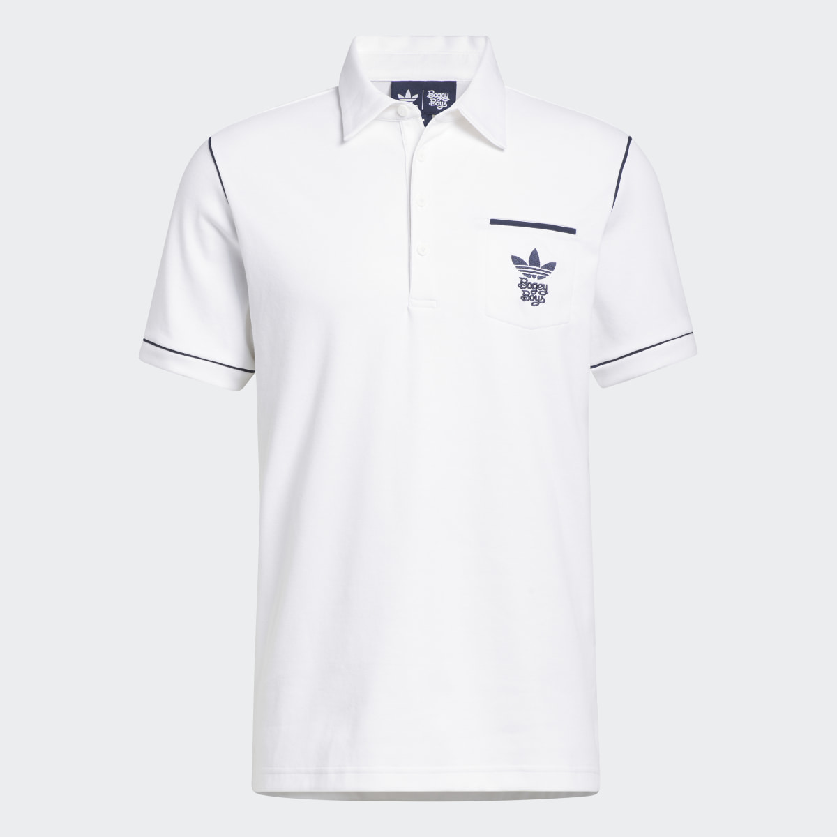 Adidas Bogey Boys Golf Polo Shirt. 6