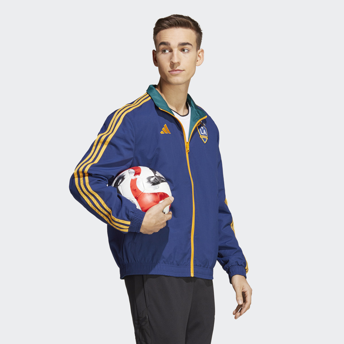 Adidas LA Galaxy Anthem Jacket. 5