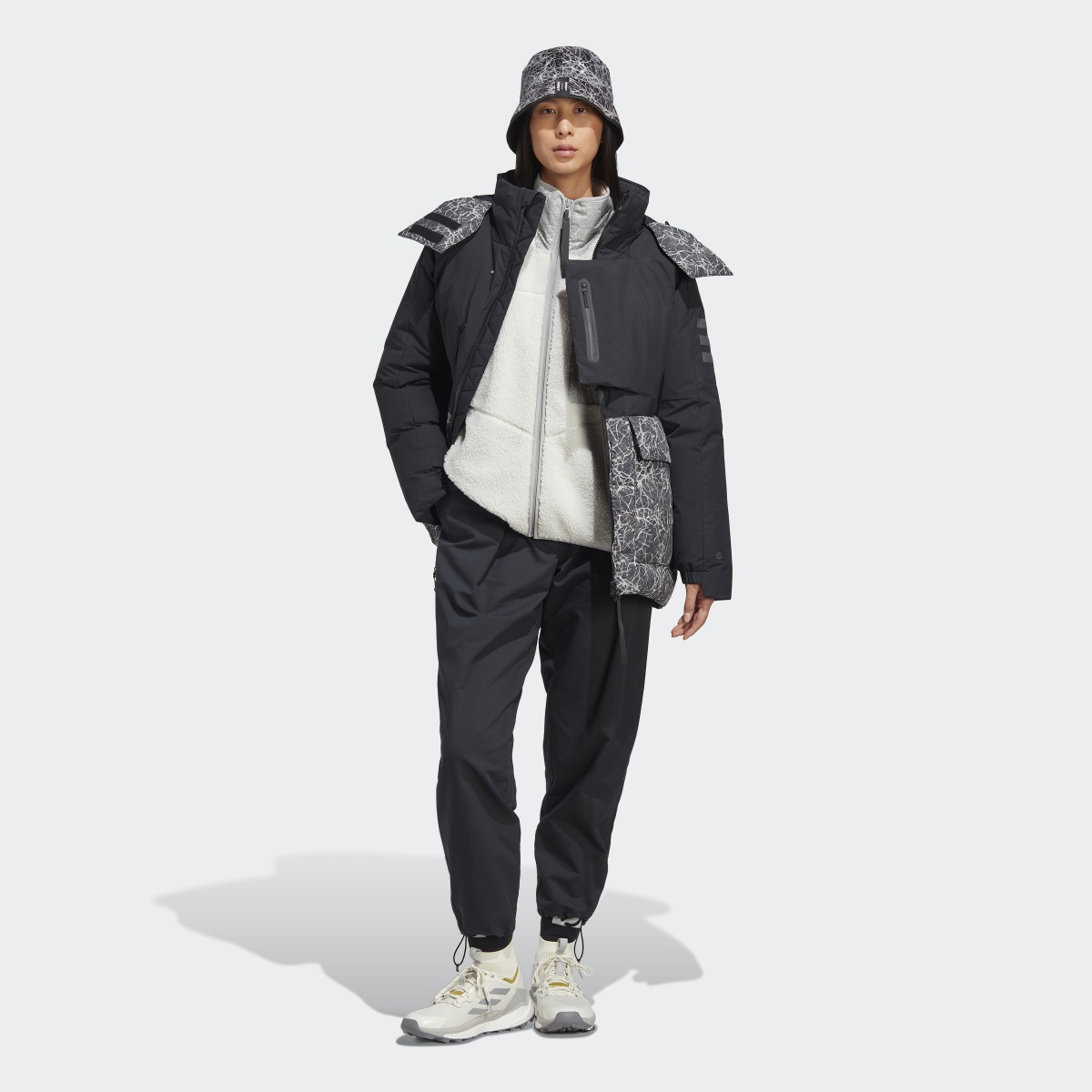 Adidas TERREX x and wander Xploric Daunenjacke. 8