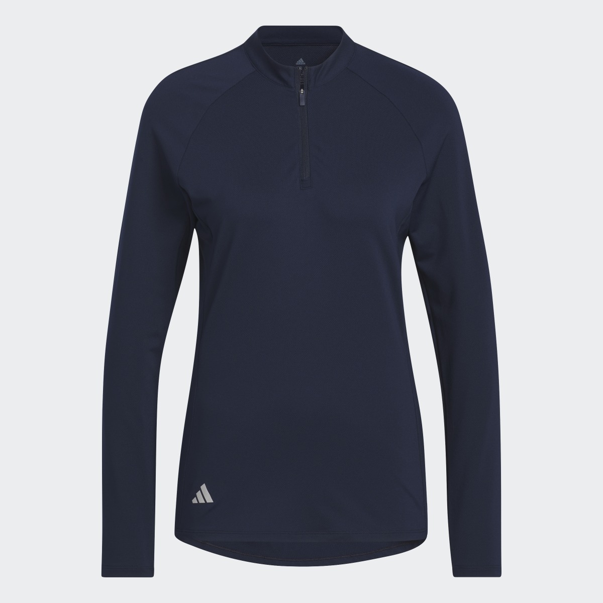 Adidas Quarter-Zip Long Sleeve Golf Polo Shirt. 5