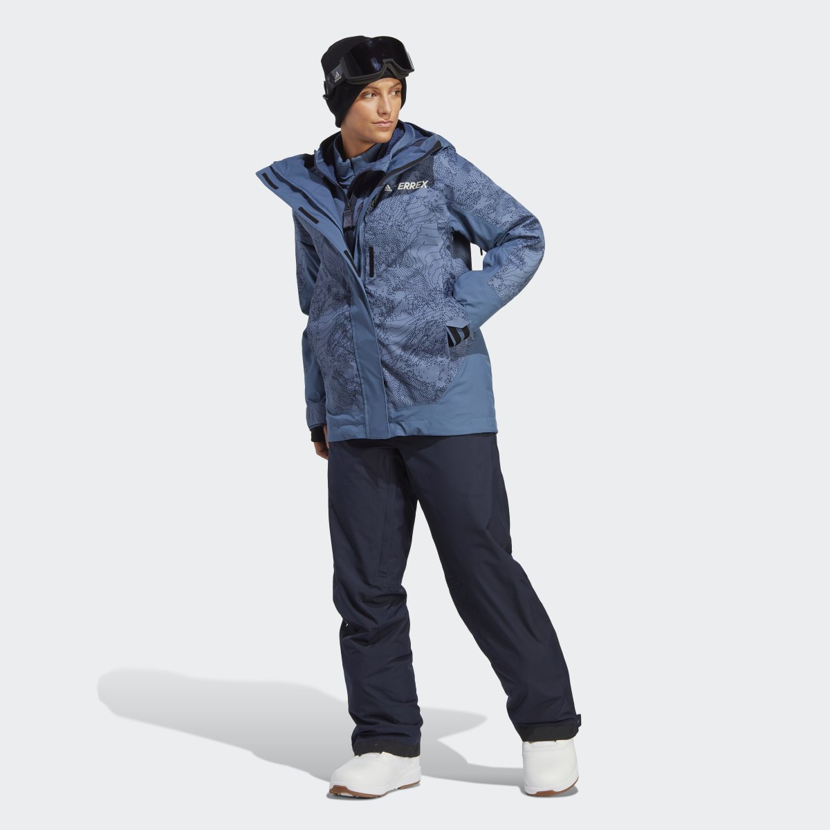 Adidas Terrex 2-Layer Insulated Snow Graphic Jacket. 7