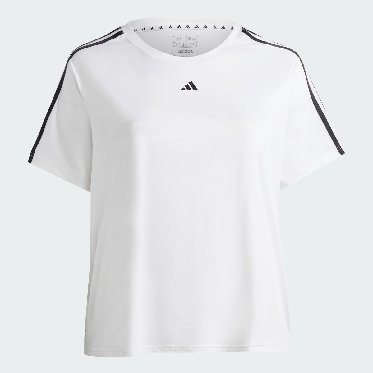 Adidas AEROREADY Train Essentials 3-Streifen T-Shirt – Große Größen. 5