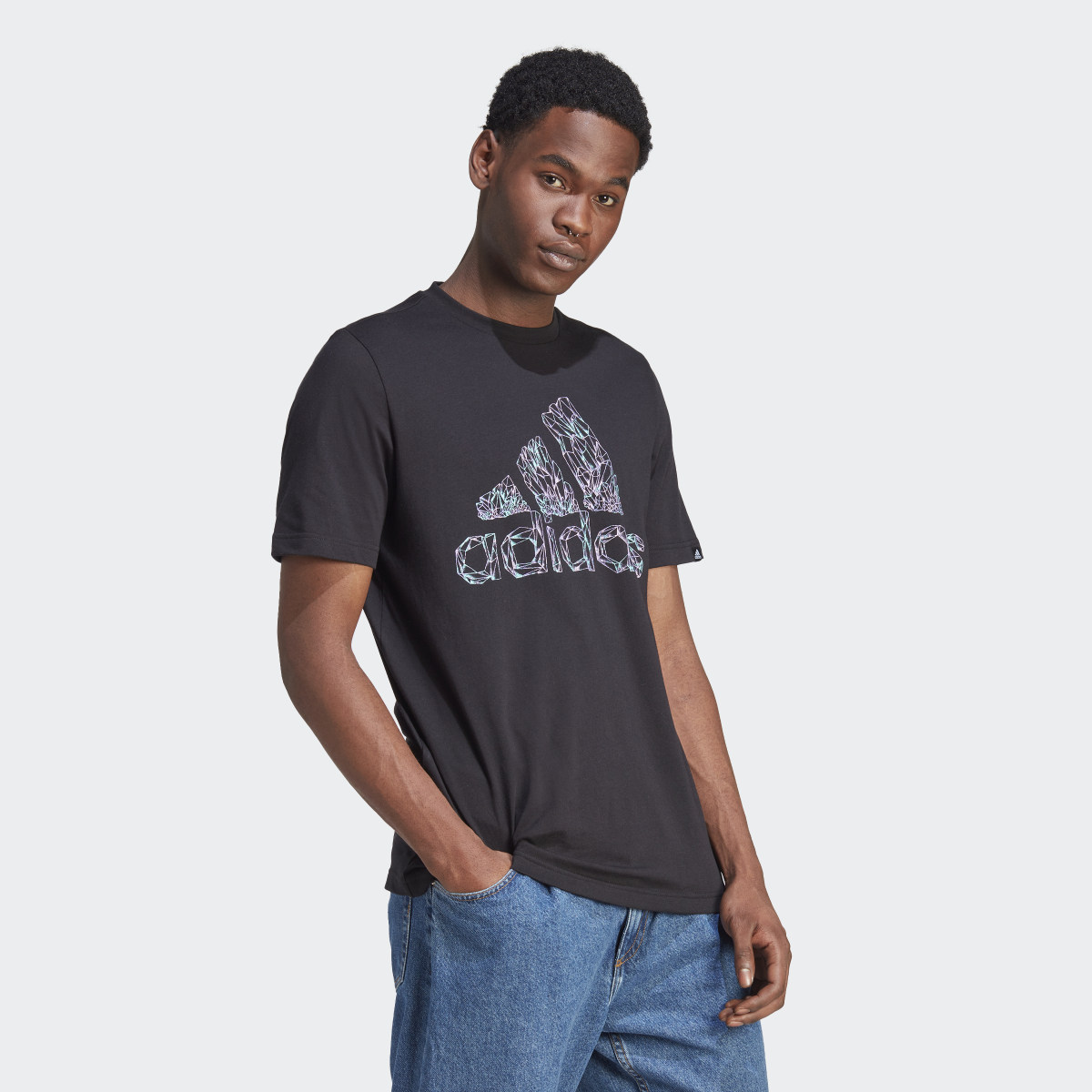 Adidas Sportswear Mystic Fill Tee. 4