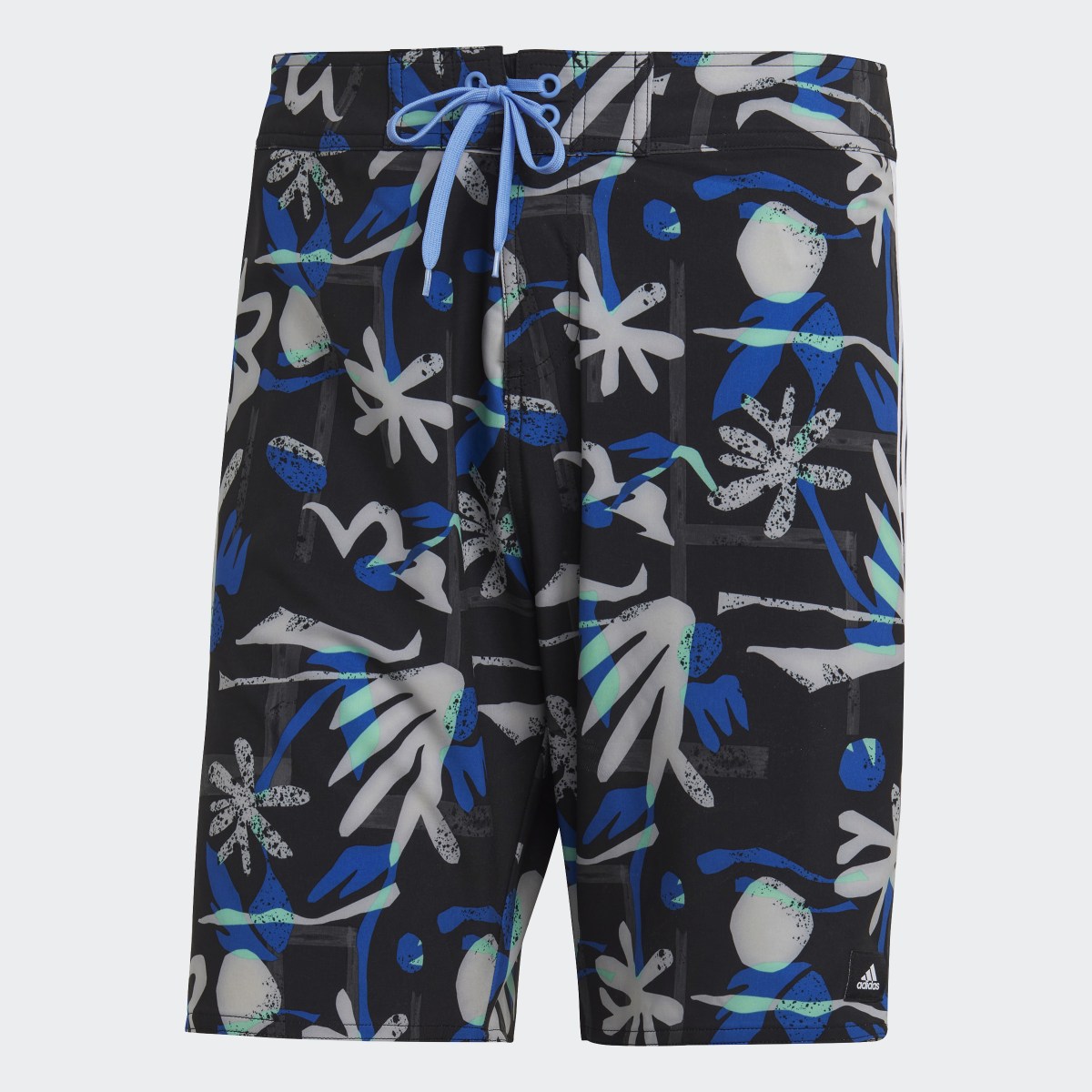 Adidas Seasonal Floral Beach Tech Shorts. 4
