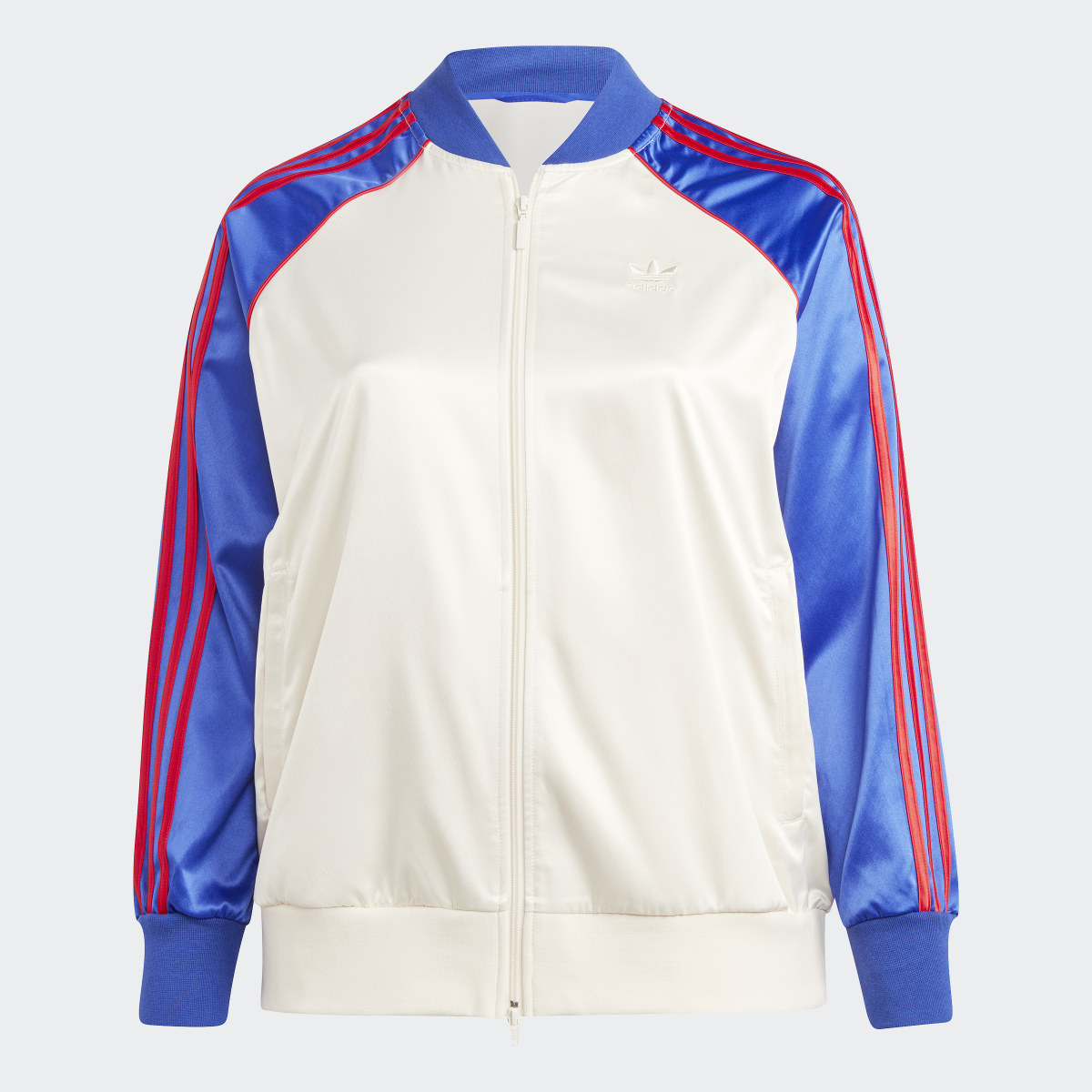 Adidas Satin SST Track Jacket (Plus Size). 6