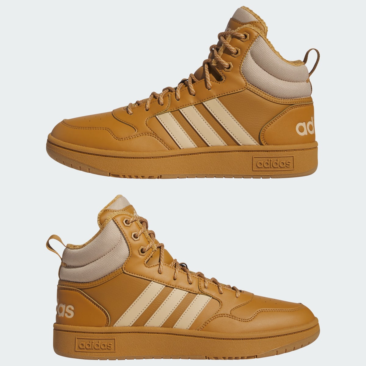 Adidas Sapatilhas de Inverno com Forro em Pelagem para Lifestyle e Basquetebol Hoops 3.0. 8