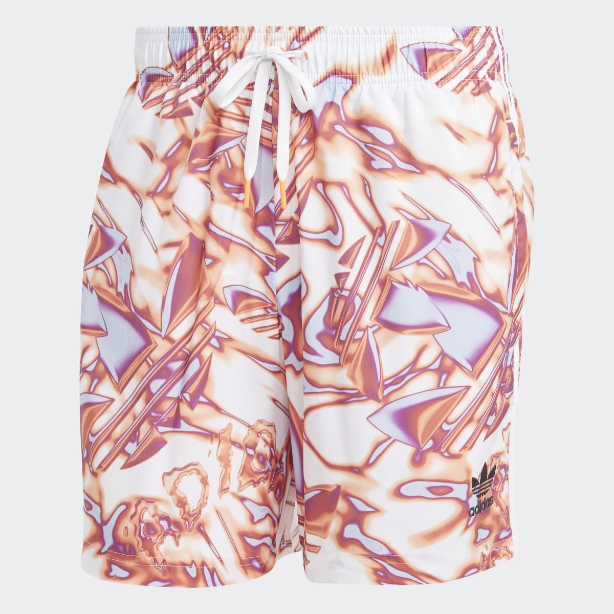 Adidas Allover Print Swim Shorts. 4