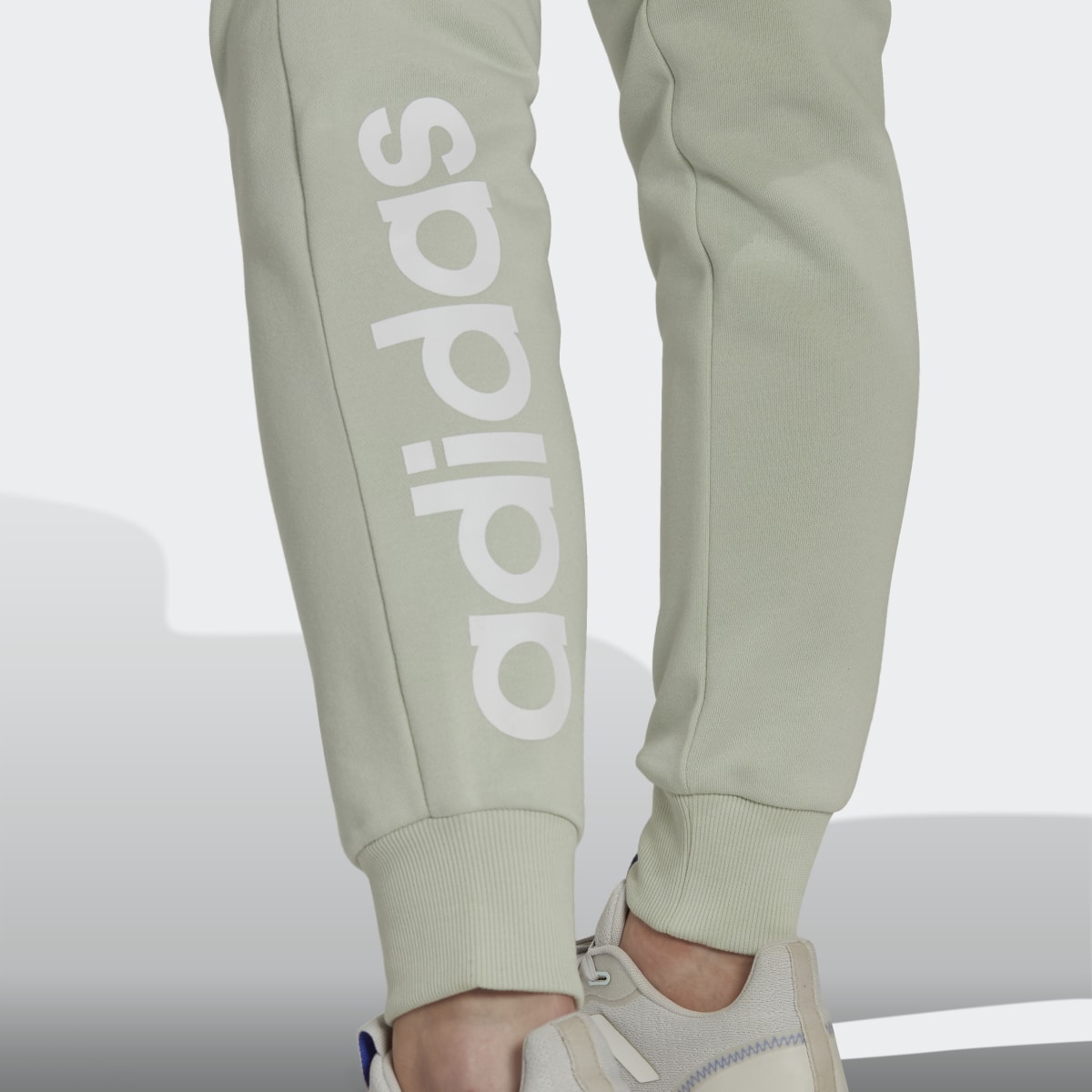 Adidas Essentials French Terry Logo Joggers. 6