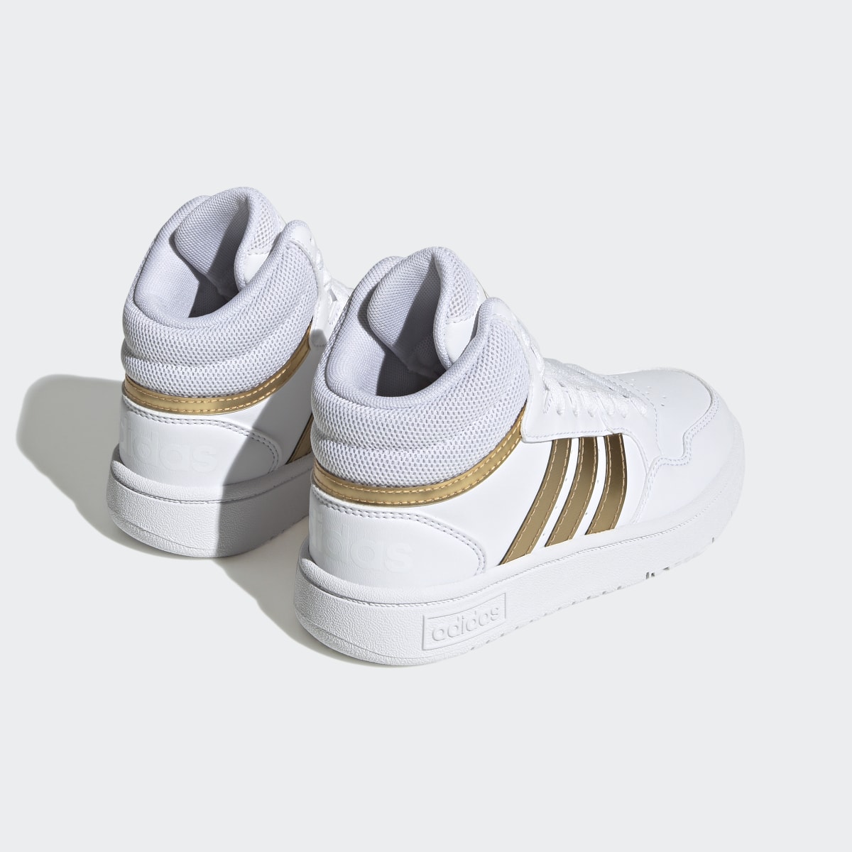 Adidas Hoops Mid Lace Shoes. 6