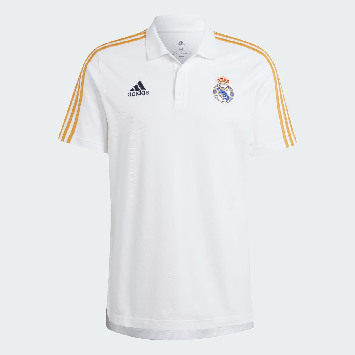 Adidas Playera Polo Real Madrid 3 Franjas. 5