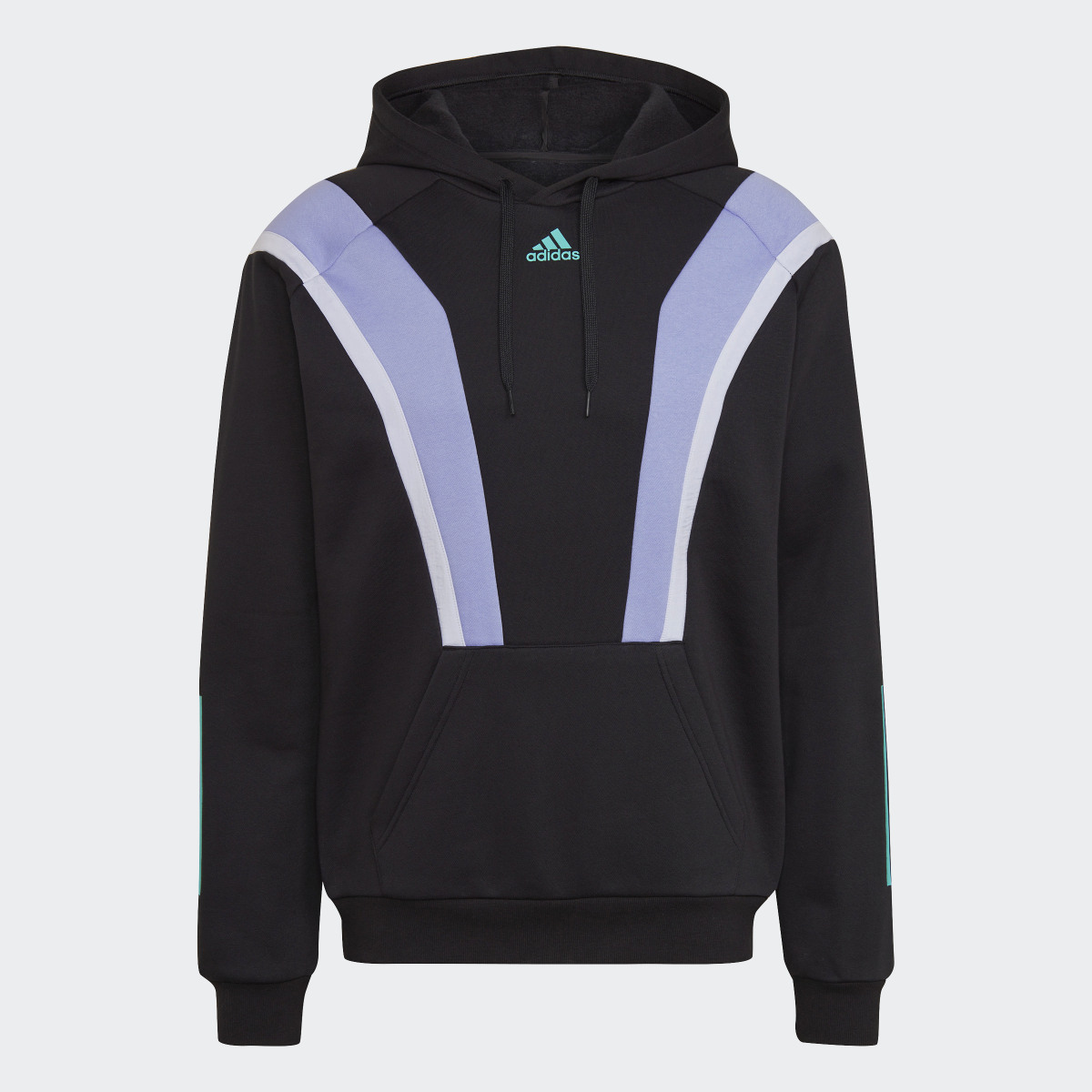 Adidas Fleece Hooded Top. 5