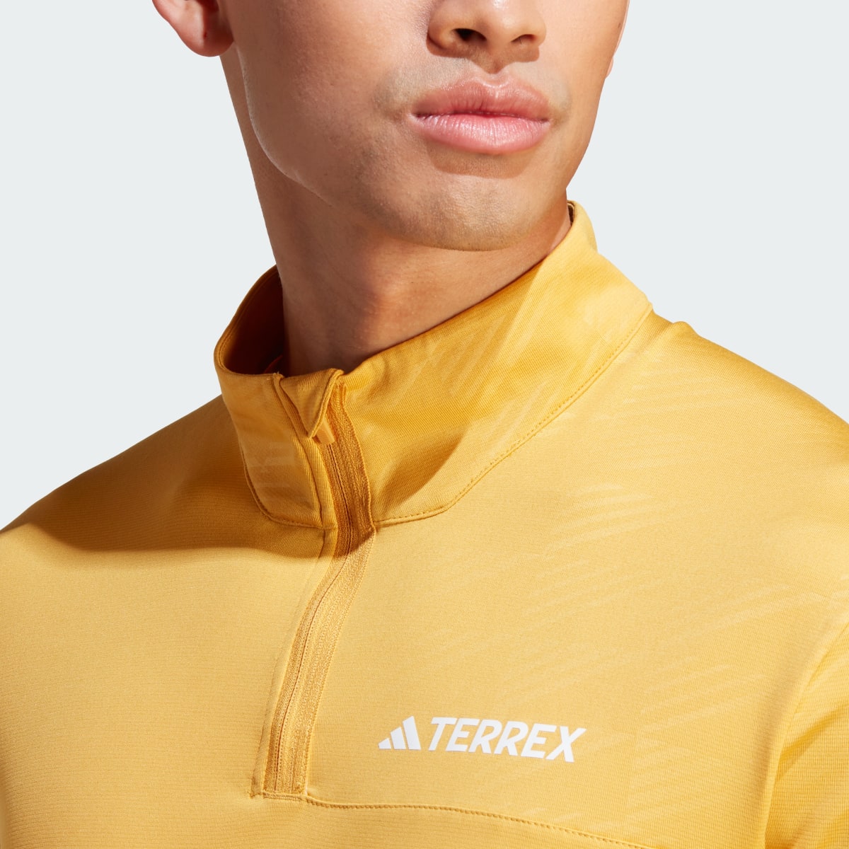 Adidas T-shirt manches longues à demi-zip Terrex Multi. 7