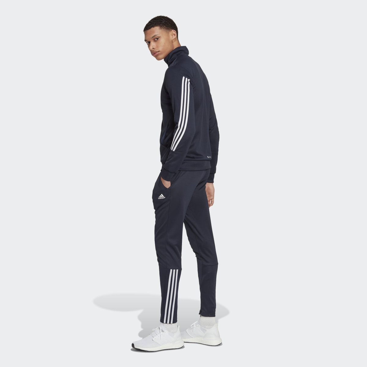 Adidas Slim Zipped Track Suit. 4