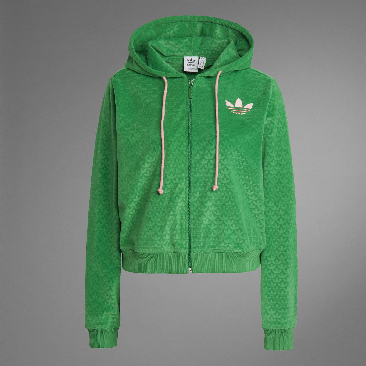 Adidas Veste à capuche zippée en velours Adicolor Heritage Now. 10 Adidas Veste à capuche zippée en velours Adicolor Heritage Now. 10